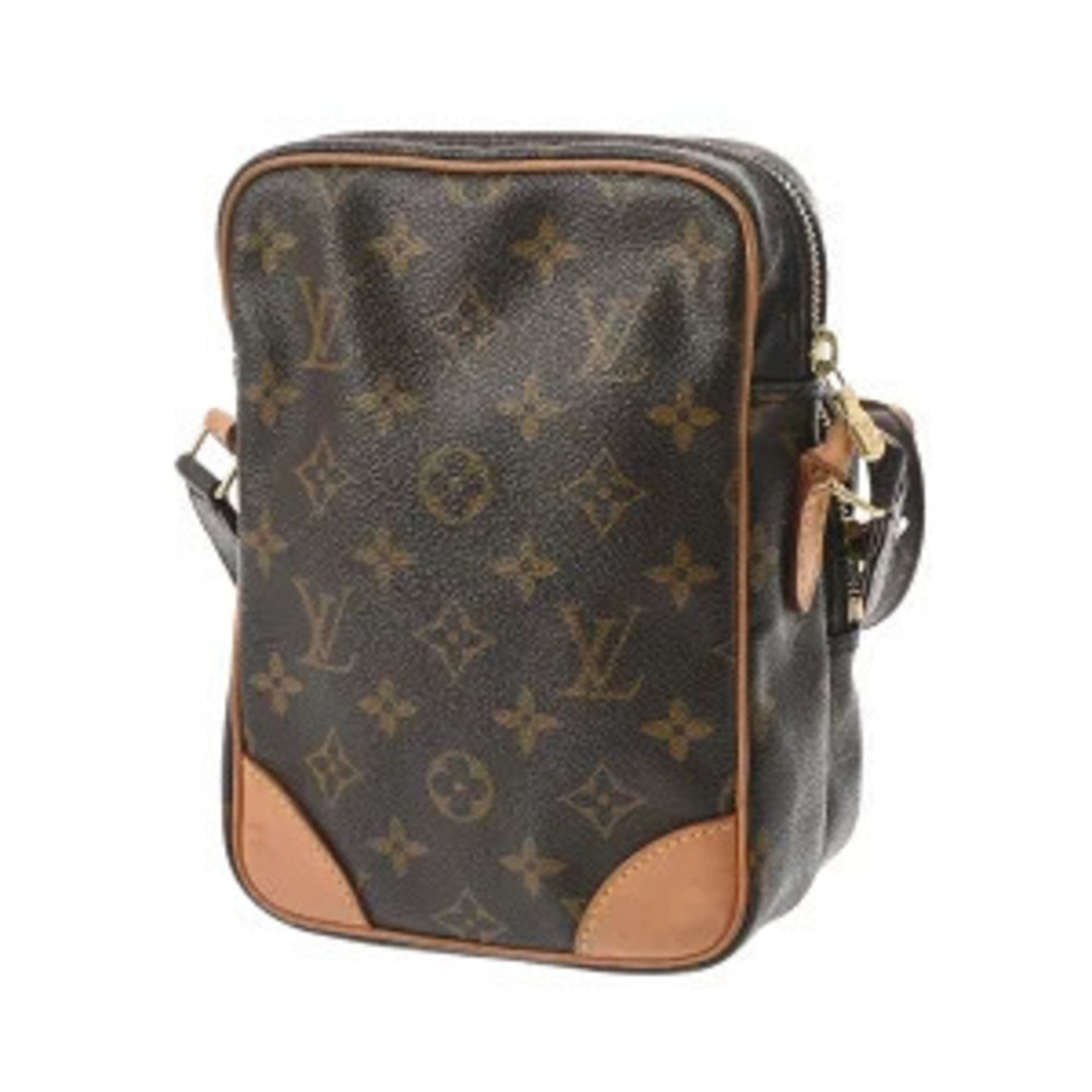 Louis Vuitton Canvas Bag Shoulder Amazon Monogram Brown